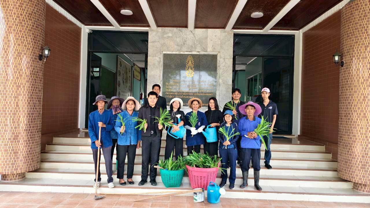 โครงการ PHET Delivery+ จัดกิจกรรมปลูกเตยหอม